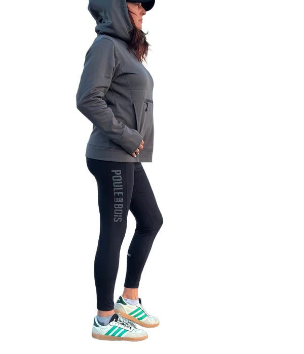 LEGGING POUR FEMME NOIR POULE DES BOIS - VÊTEMENTS - VÊTEMENTS POUR FEMME