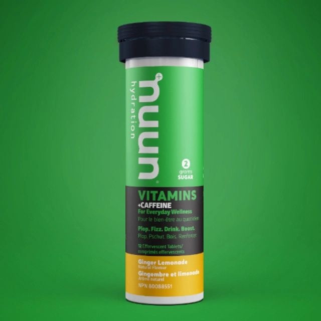 COMPRIMÉS NUUN - VITAMINES AVEC OU SANS CAFÉINE