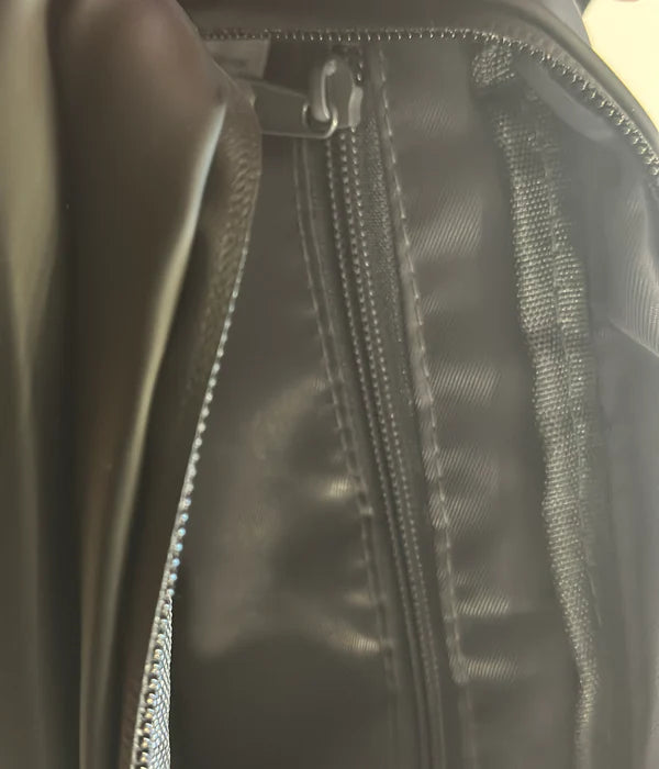 SAC BANDOUILLÈRE NOIR POULE DES BOIS