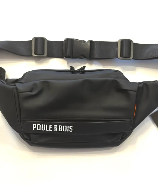 SAC BANDOUILLÈRE NOIR POULE DES BOIS