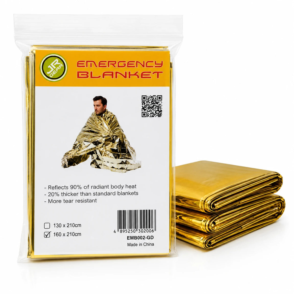 COUVERTURE D'URGENCE XL GOLD JR GEAR