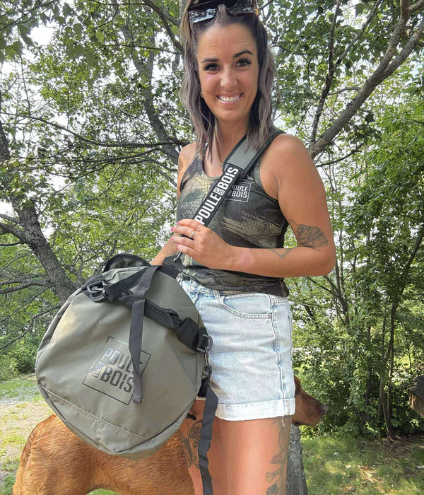 SAC DE VOYAGE 60L POULE DES BOIS