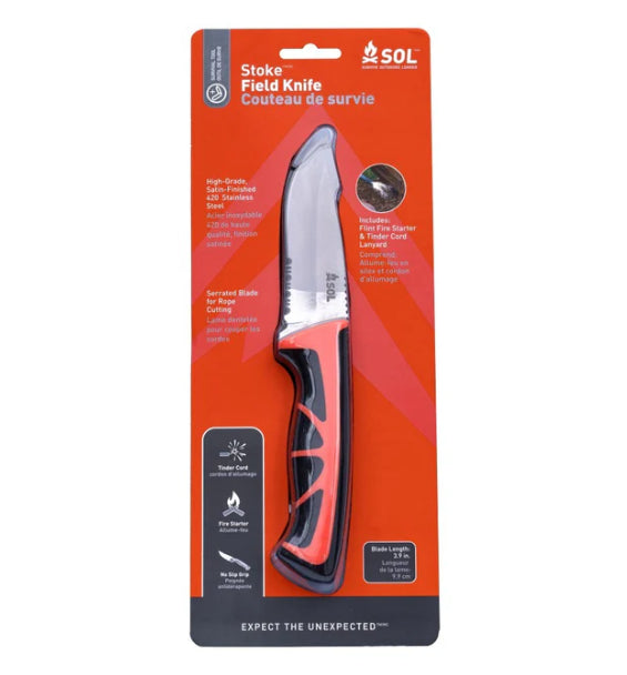 COUTEAU DE SURVIE SURVIVE OUTDOOR LONGER