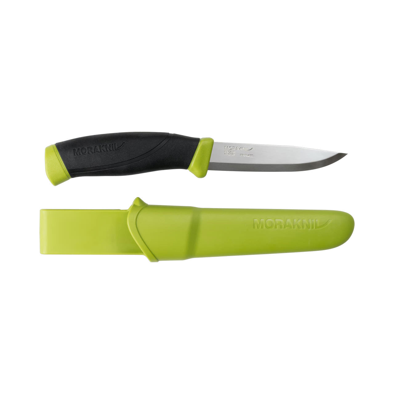 COUTEAU UTILITAIRE MORAKNIV COMPANION VERT OLIVE ACIER INOXYDABLE