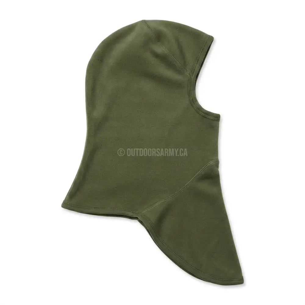 BALAKLAVA EN POLAR VERT ARMÉE CANADIENNE - AUTHENTIQUE