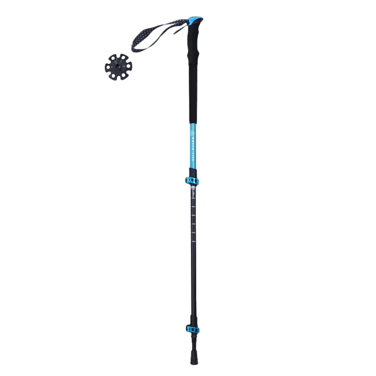 BÂTONS DE TREKKING ADVENTURE PRO BLEU POIGNÉE EVA - BÂTONS DE MARCHE