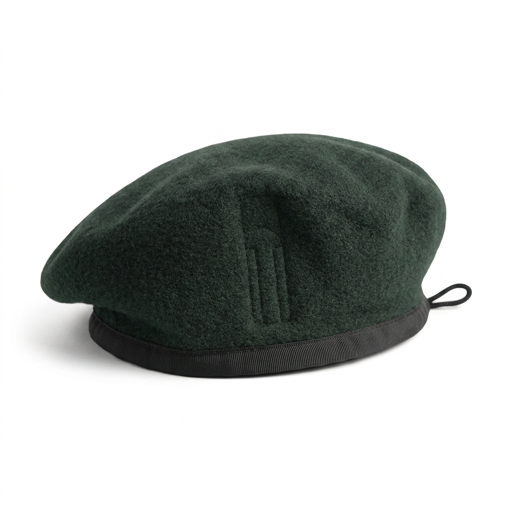 BÉRET VERT FONCÉ - VÊTEMENTS - BÉRETS