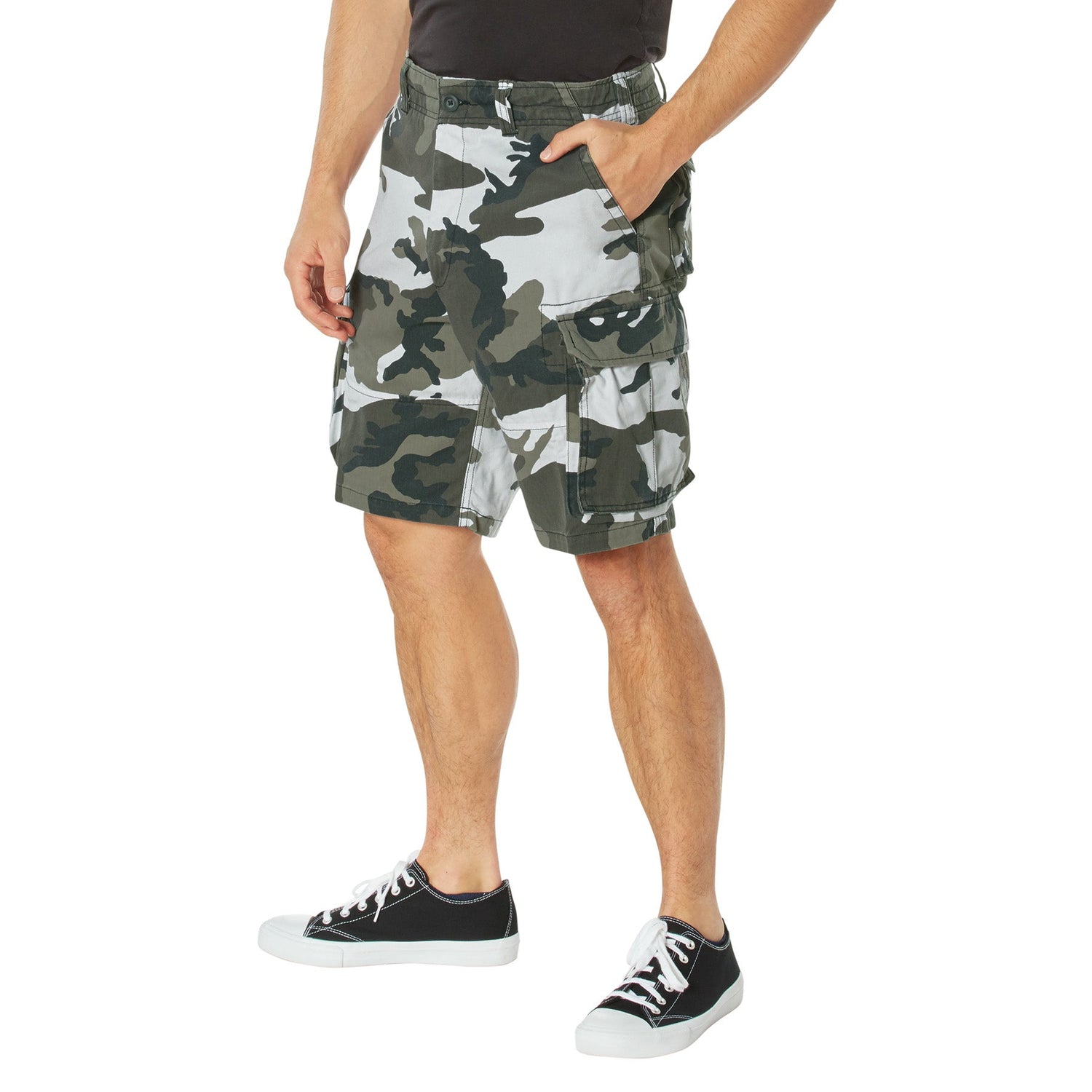 BERMUDAS CAMO STYLE VINTAGE - VÊTEMENTS - PANTALONS COURTS