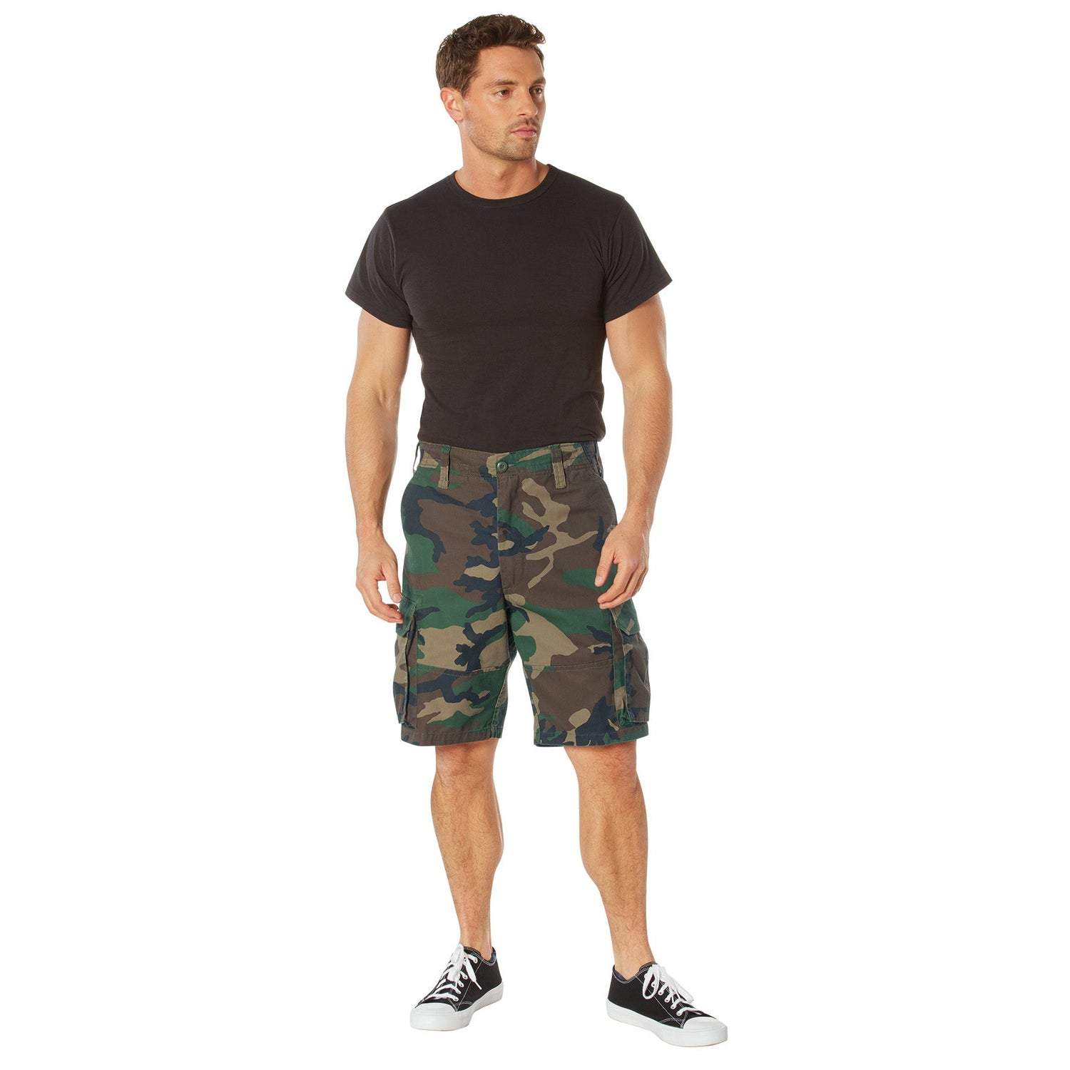 BERMUDAS CAMO STYLE VINTAGE - VÊTEMENTS - PANTALONS COURTS