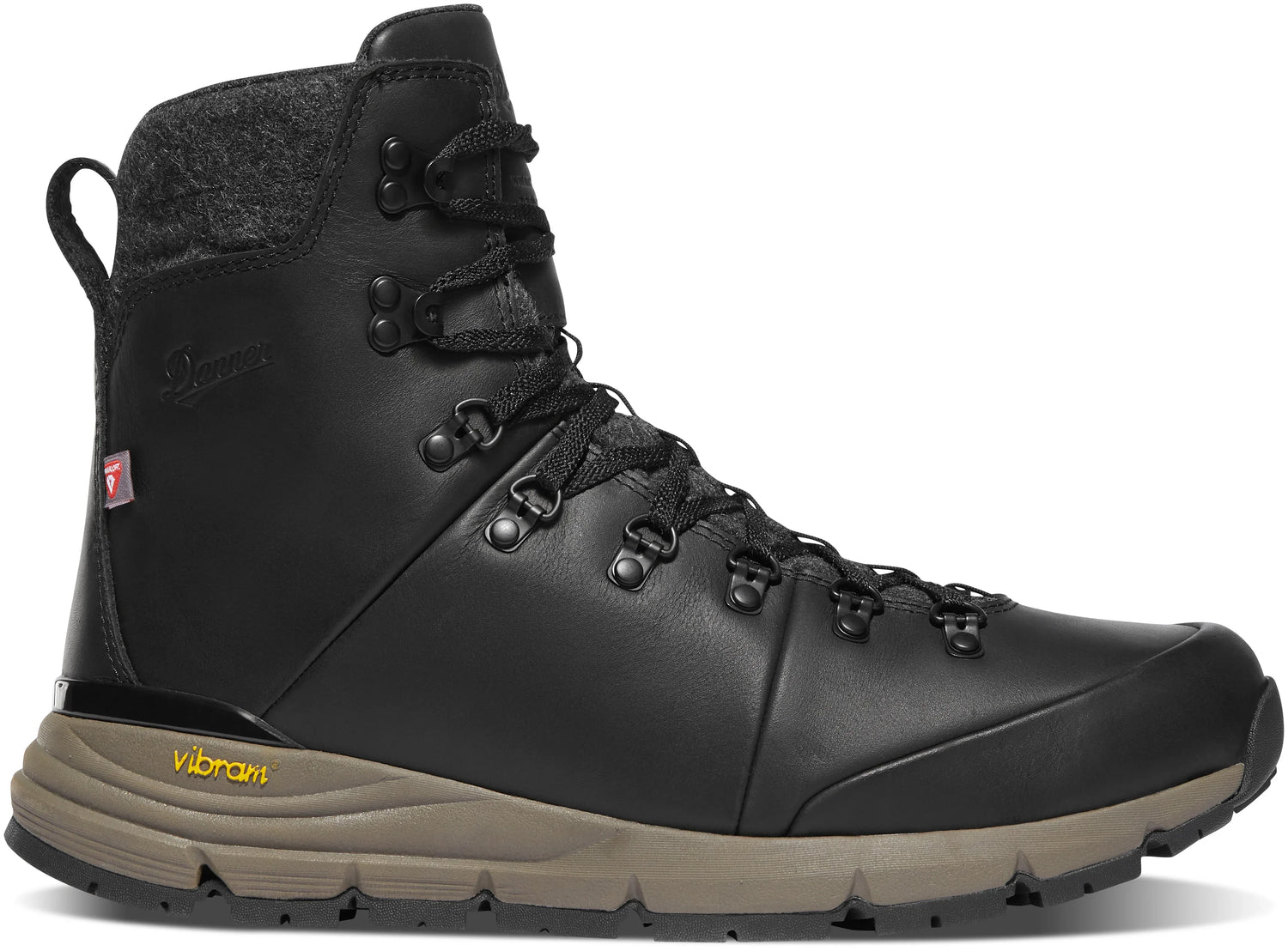 BOTTES DANNER ARCTIC 600 ISOLÉES 200G - NOIR JET / 8 / LARGE - BOTTES ET CHAUSSURES - BOTTES D’HIVER