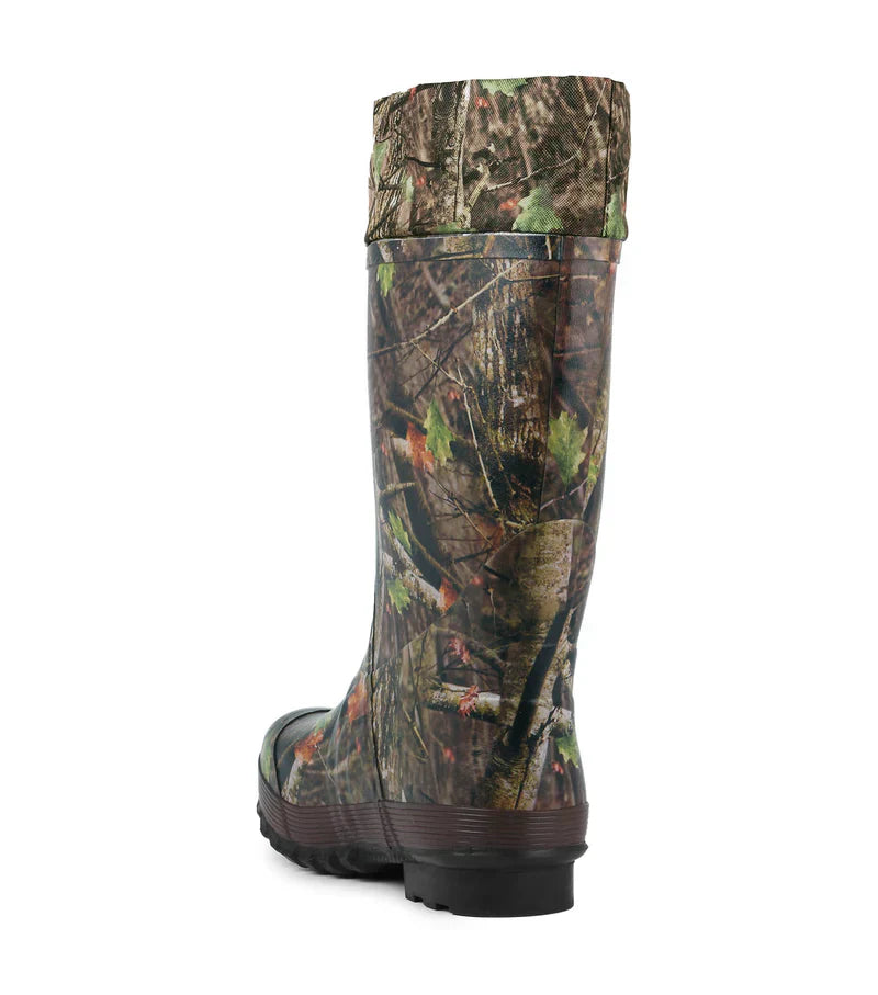 BOTTES EN CAOUTCHOUC NATUREL PRAIRIE CAMO ACTON - BOTTES ET CHAUSSURES - BOTTES DE CHASSE