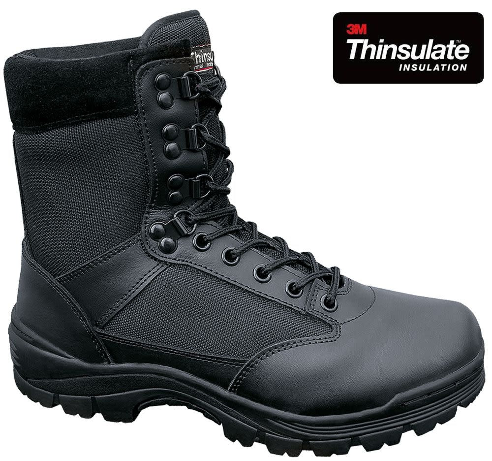 BOTTES TACTIQUES BRANDIT - NOIR / 10 - BOTTES ET CHAUSSURES - BOTTES MILITAIRES ET TACTIQUES