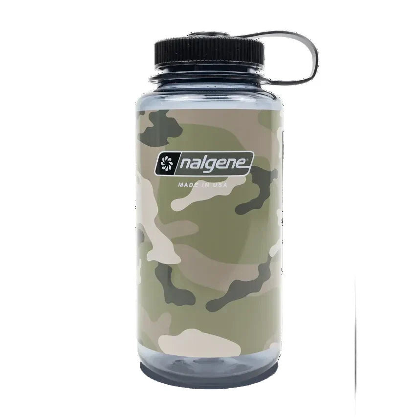 BOUTEILLE NALGENE SUSTAIN 32OZ À GRAND GOULOT CAMO - PLEIN AIR CAMPING ET SURVIE - GOURDES