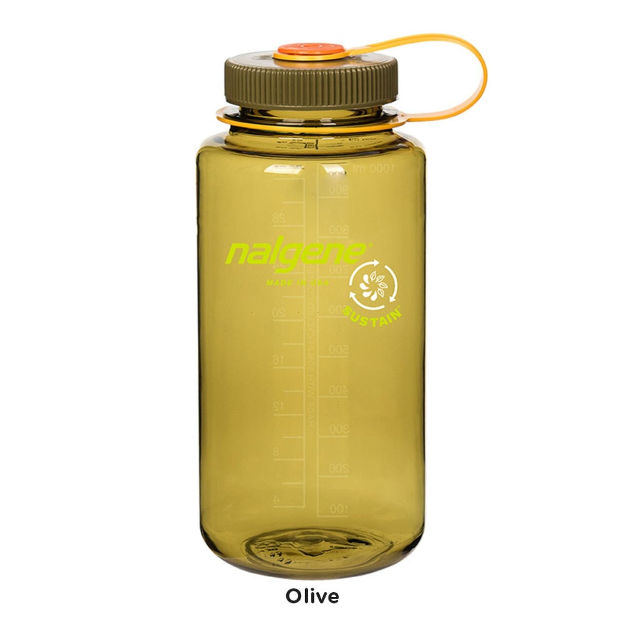 BOUTEILLE NALGENE SUSTAIN 32OZ À GRAND GOULOT - PLEIN AIR CAMPING ET SURVIE - GOURDES