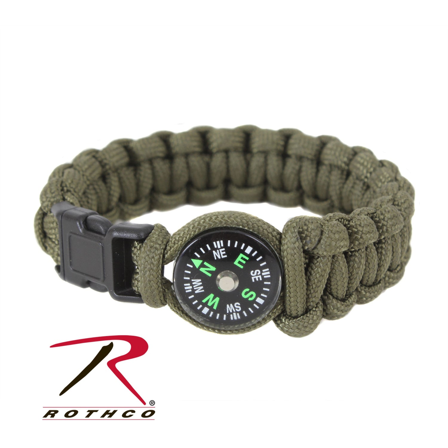 BRACELET EN PARACORDE AVEC BOUSSOLE - ÉQUIPEMENT TACTIQUE - BRACELETS