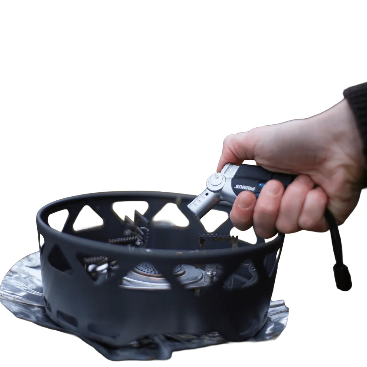 BRIQUET PUISSANT AU BUTANE PRIMUS - PLEIN AIR CAMPING ET SURVIE - GOURDES