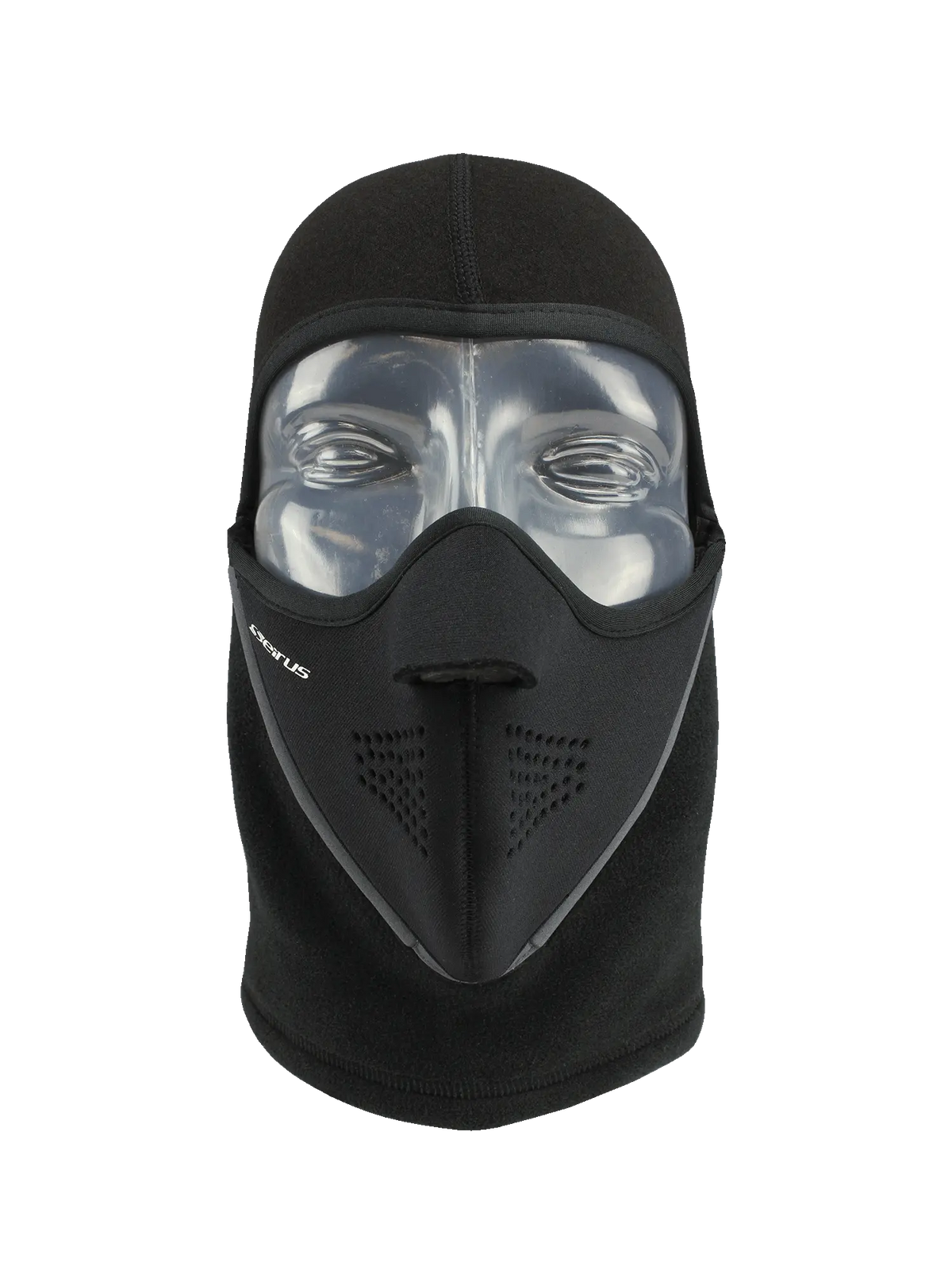 Vue de face du masque profilé Neofleece de la cagoule MagneMask TNT