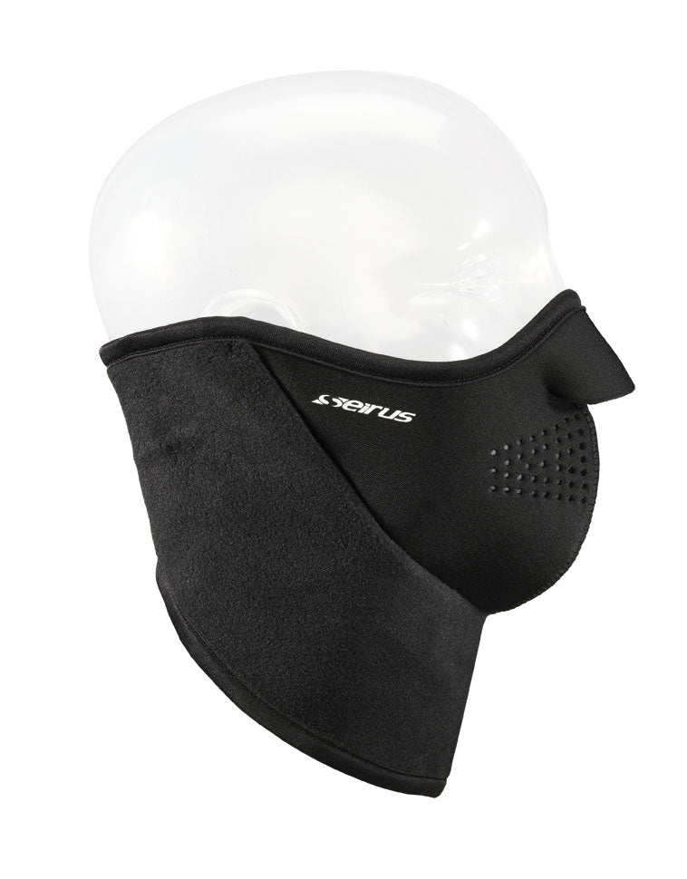 Masque et cache-cou Seirus Neofleece Combo Scarf noir, vue trois quarts