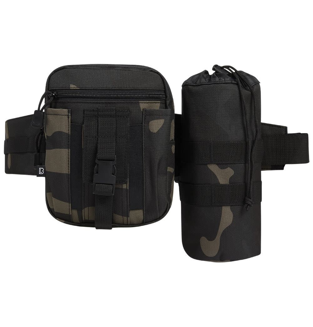 CEINTURE POCHETTE ET PORTE-BOUTEILLE BRANDIT - CAMO FONCÉ - SACS ET RANGEMENT - SACS POUR LA TAILLE
