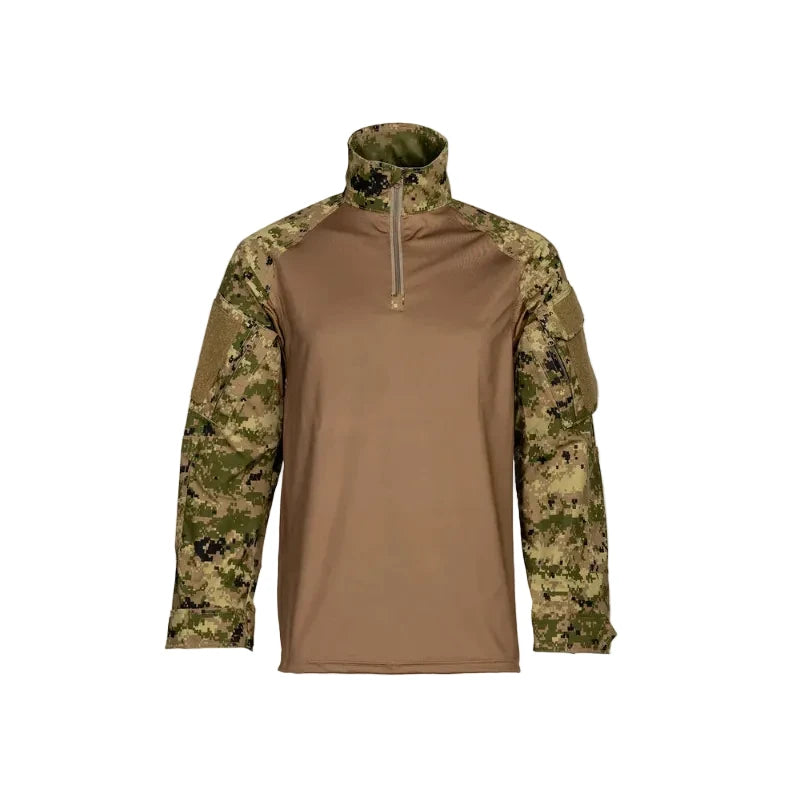 CHANDAIL DE COMBAT HYBRIDE DRYFIT TERRAIN DIGITAL - ÉQUIPEMENT TACTIQUE - CHANDAILS TACTIQUES