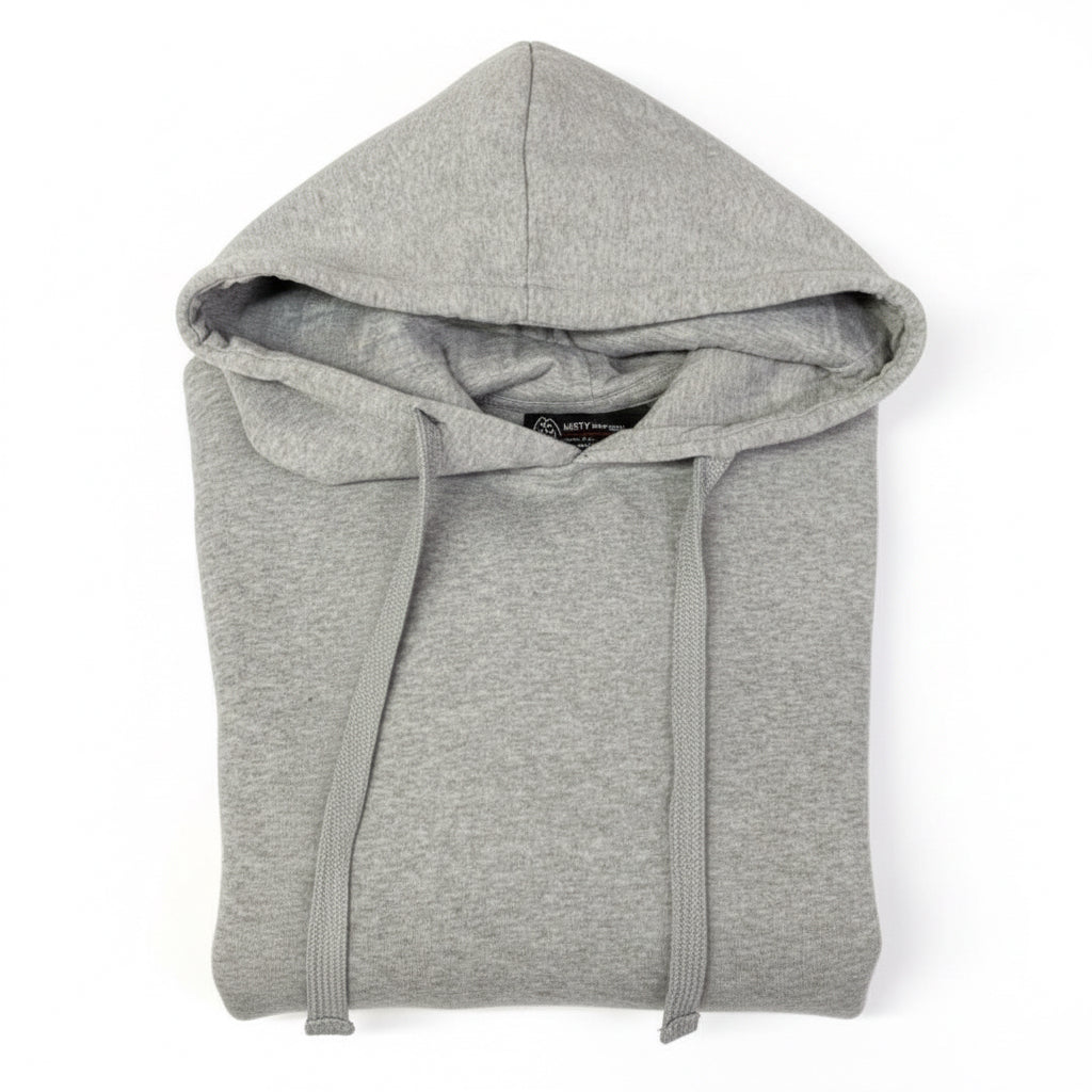 CHANDAIL OUATÉ À CAPUCHON - GRIS / 2X-LARGE - VÊTEMENTS - MANCHES LONGUES