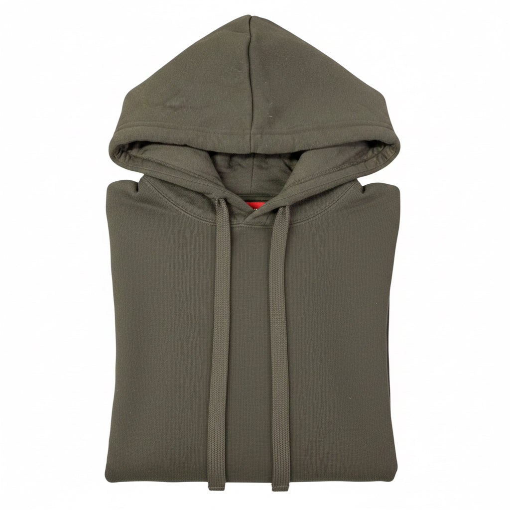 CHANDAIL OUATÉ À CAPUCHON - NOIR / 2X-LARGE - VÊTEMENTS - MANCHES LONGUES