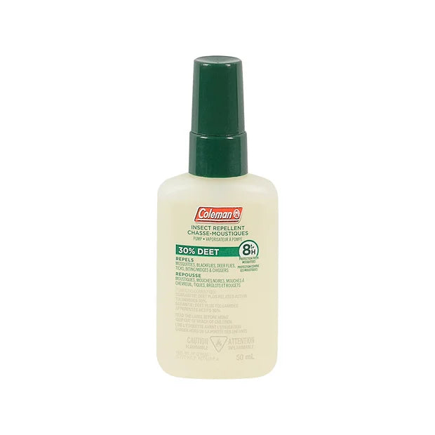 CHASSE-MOUSTIQUES LIQUIDE COLEMAN 30% DEET 50 ML - PLEIN AIR CAMPING ET SURVIE - RÉPULSIFS