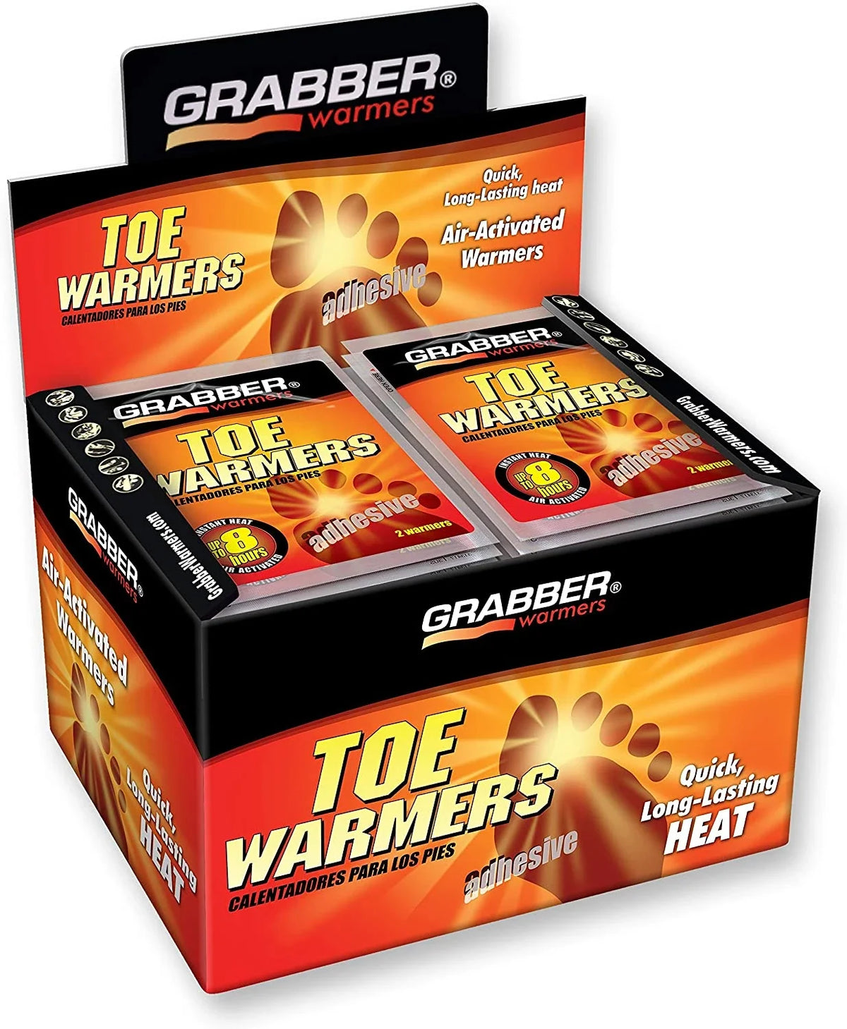 CHAUFFE-ORTEILLES JETABLES GRABBER - CHAUFFE-MAIN ET CHAUFFE-PIED