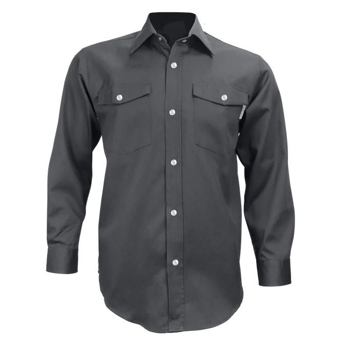 CHEMISE À MANCHES LONGUES À BOUTONS PRESSIONS MODÈLE 625S - VÊTEMENTS - CHEMISES DE TRAVAIL