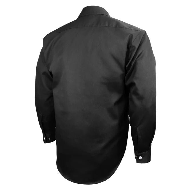 CHEMISE À MANCHES LONGUES À BOUTONS PRESSIONS MODÈLE 625S - VÊTEMENTS - CHEMISES DE TRAVAIL