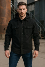 CHEMISE DE CANEVAS DOUBLÉE AVEC CAPUCHON 631CAD - VÊTEMENTS - CHEMISES DE TRAVAIL