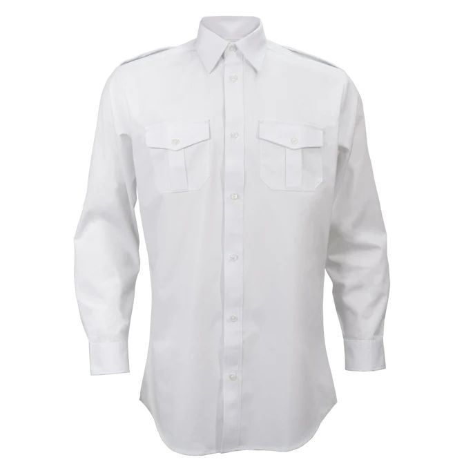 CHEMISE MILITAIRE À MANCHES LONGUES À MANCHES LONGUES MODÈLE 627 - VÊTEMENTS - CHEMISES