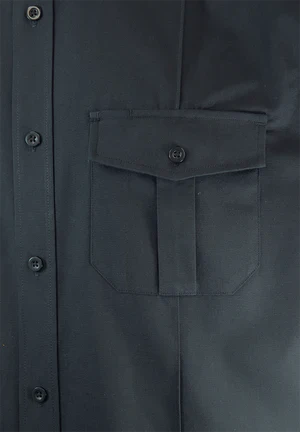 CHEMISE MILITAIRE US À MANCHES COURTES 658US - NOIR / SMALL - VÊTEMENTS - CHEMISES DE TRAVAIL