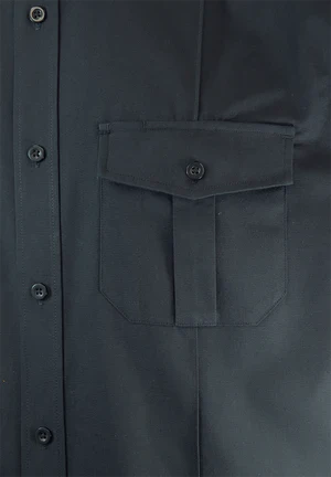 CHEMISE MILITAIRE US À MANCHES COURTES 658US - NOIR / SMALL - VÊTEMENTS - CHEMISES DE TRAVAIL