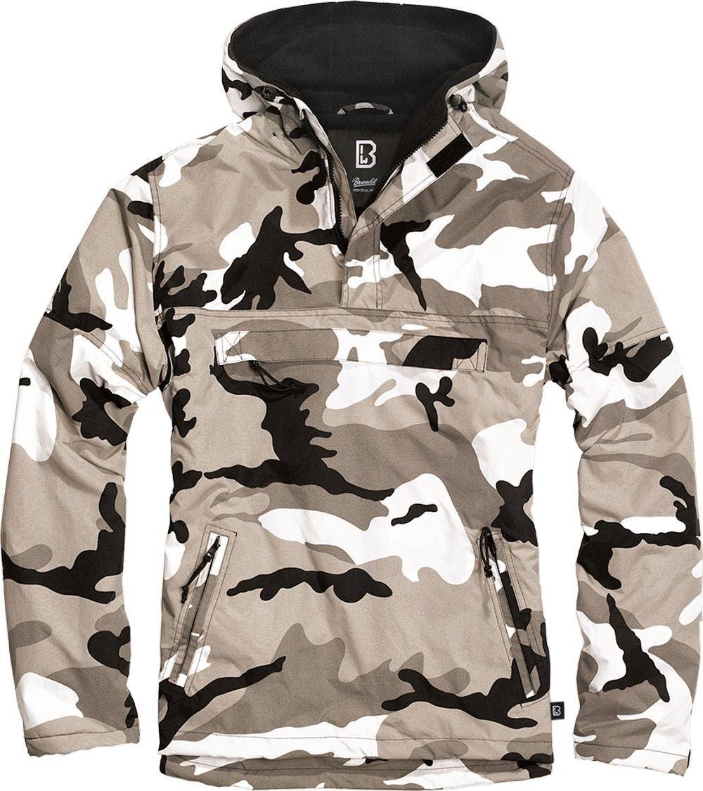 COUPE-VENT AVEC DOUBLURE EN POLAR ET COLLET À FERMETURE ÉCLAIR BRANDIT - URBAIN / SMALL - VÊTEMENTS - MANTEAUX ET VESTES
