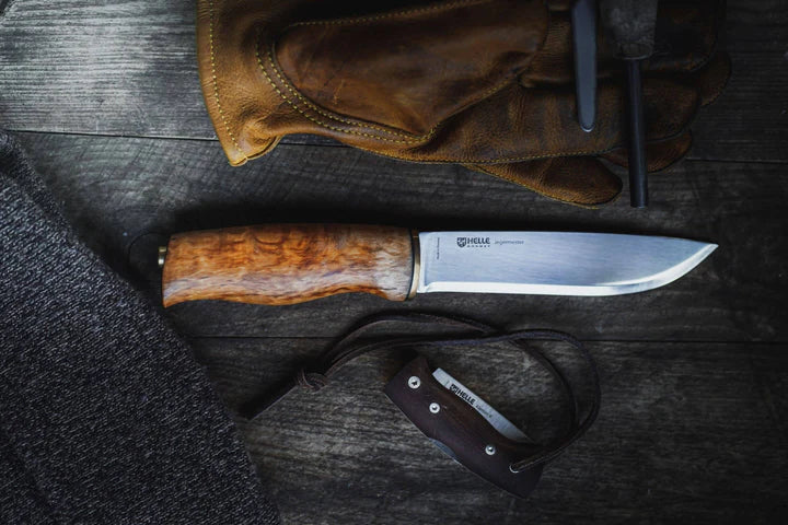 COUTEAU À LAME FIXE HELLE JEGERMESTER - COUTEAUX ET OUTILS - COUTEAUX À LAME FIXE