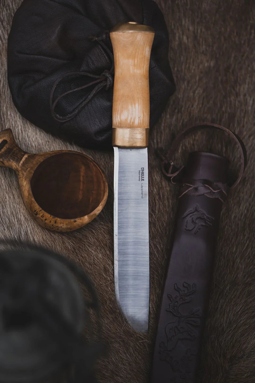 COUTEAU À LAME FIXE HELLE LAPPLAND - COUTEAUX ET OUTILS - COUTEAUX À LAME FIXE