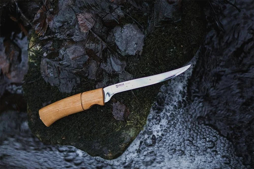 COUTEAU À PÊCHE À LAME FIXE HELLE STEINBIT - COUTEAUX ET OUTILS - COUTEAUX À LAME FIXE