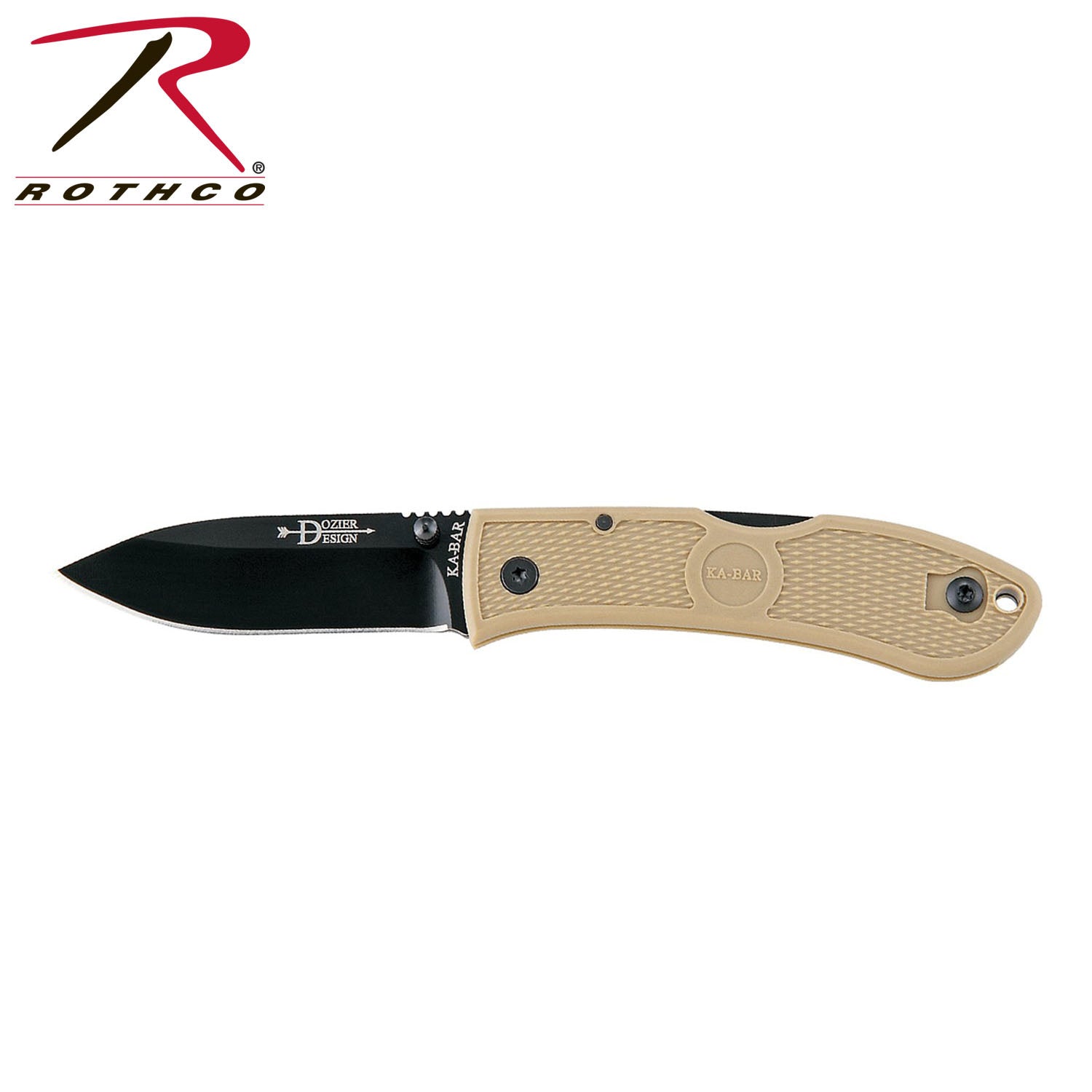 COUTEAU DE CHASSE PLIANT KA-BAR DOZIER - COUTEAUX ET OUTILS - COUTEAUX PLIANTS