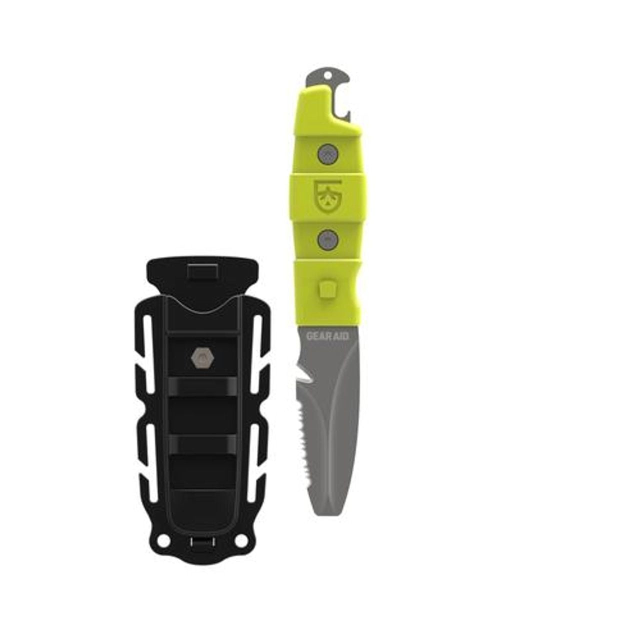 COUTEAU JAUNE AKUA À POINTE PLATE - COUTEAUX ET OUTILS - COUTEAUX À LAME FIXE