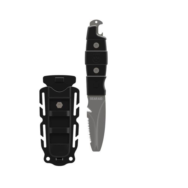COUTEAU NOIR AKUA À POINTE PLATE - COUTEAUX ET OUTILS - COUTEAUX À LAME FIXE