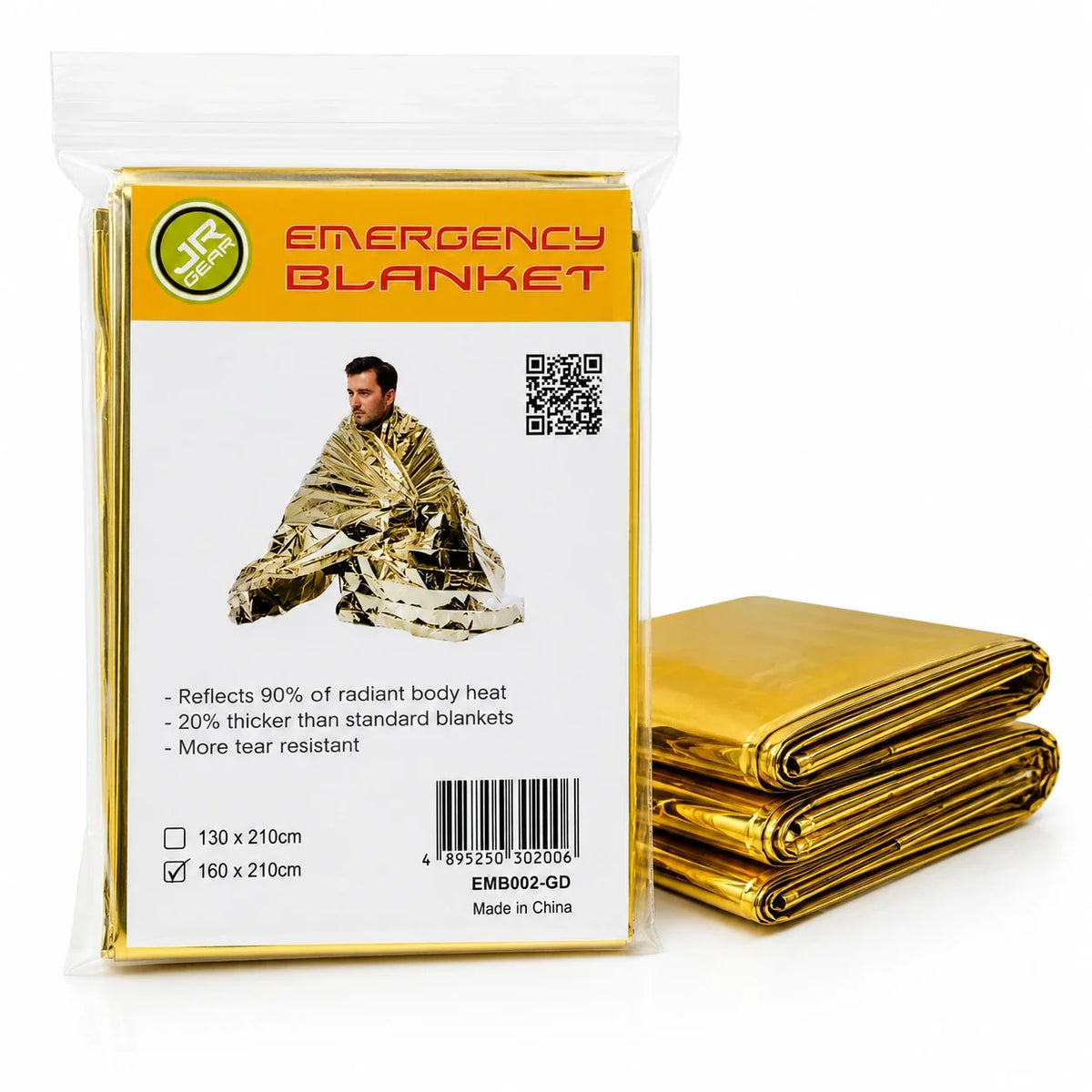 COUVERTURE D’URGENCE XL GOLD JR GEAR - COUVERTURES ET ABRIS