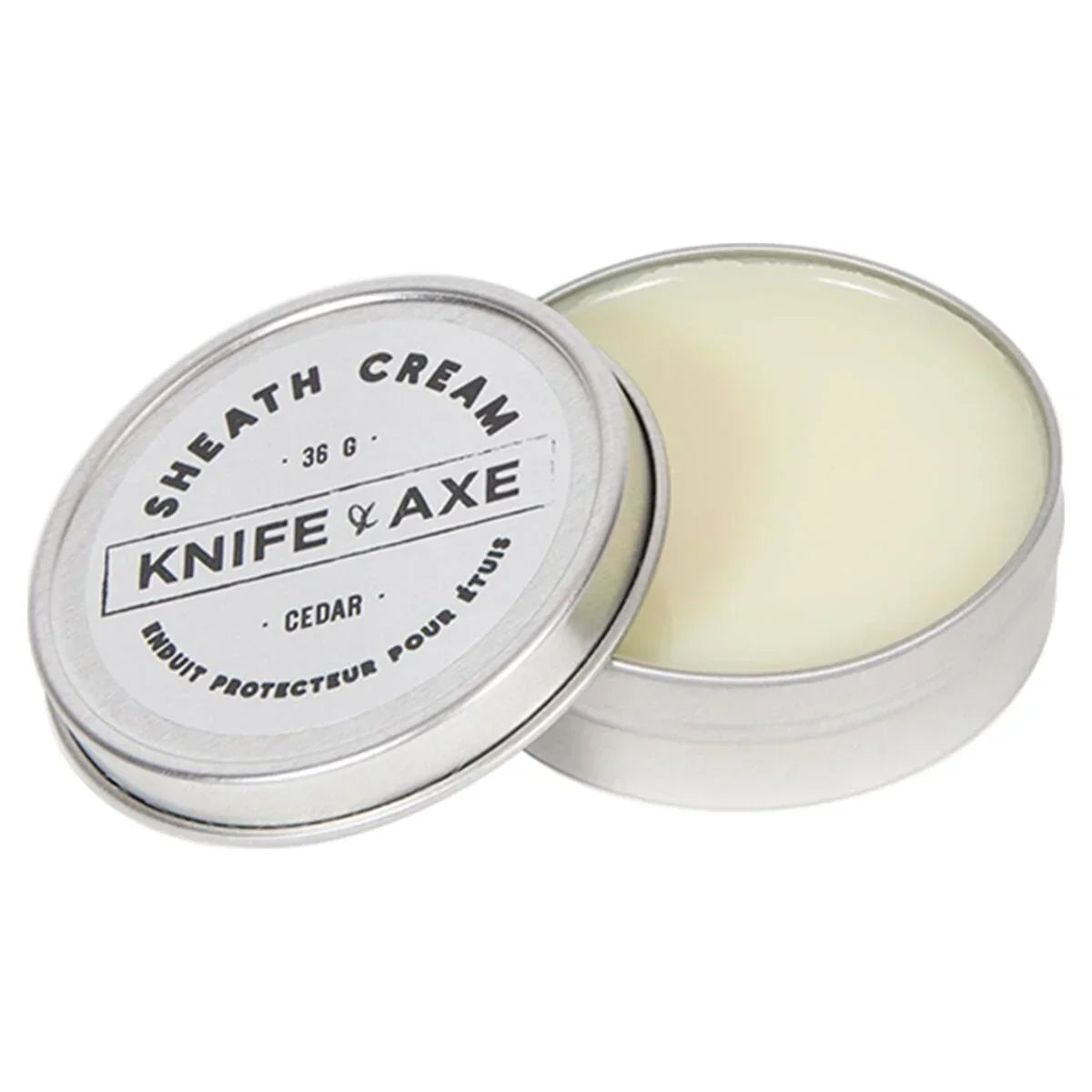 CRÈME D’ENTRETIEN POUR LE CUIR KNIFE AND AXE 36 G - COUTEAUX ET OUTILS - ACCESSOIRES ET ENTRETIEN
