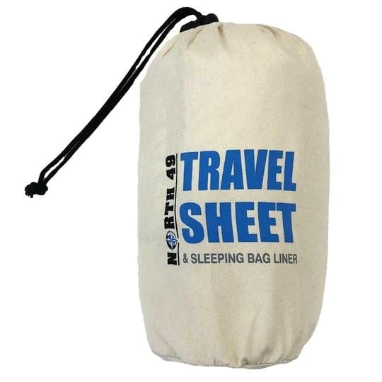 DOUBLURE DE SAC DE COUCHAGE EN POLYCOTON COULEUR NATUREL - PLEIN AIR CAMPING ET SURVIE - SACS DE COUCHAGE