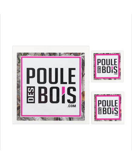 ENSEMBLE AUTOCOLLANTS POULE DES BOIS - CAMO - VÊTEMENTS - VÊTEMENTS POUR FEMME