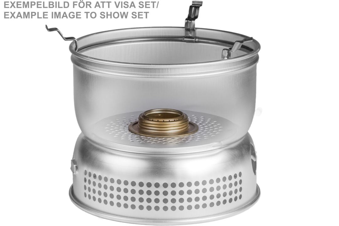 ENSEMBLE DE CUISSON AVEC BRÛLEURS HYBRIDE POUR 1-2 PERSONNES TRANGIA 27-1-GB-SBUL - PLEIN AIR CAMPING ET SURVIE