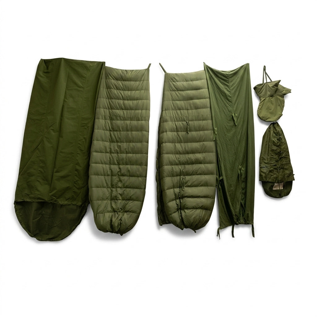 CANADIAN ARMY SLEEPING BAG SET – Surplus Rimouski - OutdoorsArmy.ca