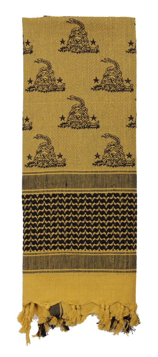 FOULARD SHEMAG TACTIQUE DÉSERT SERPENT DE GADSDEN - VÊTEMENTS - FOULARDS ET CACHE-COUS