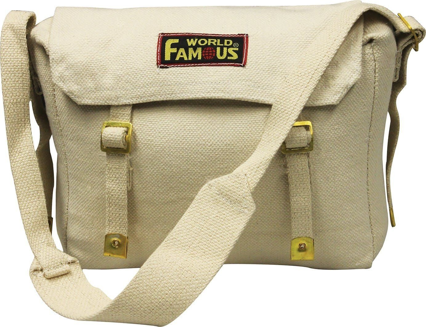 GRAND SAC DE CUEILLETTE À BANDOULIÈRE EN TOILE