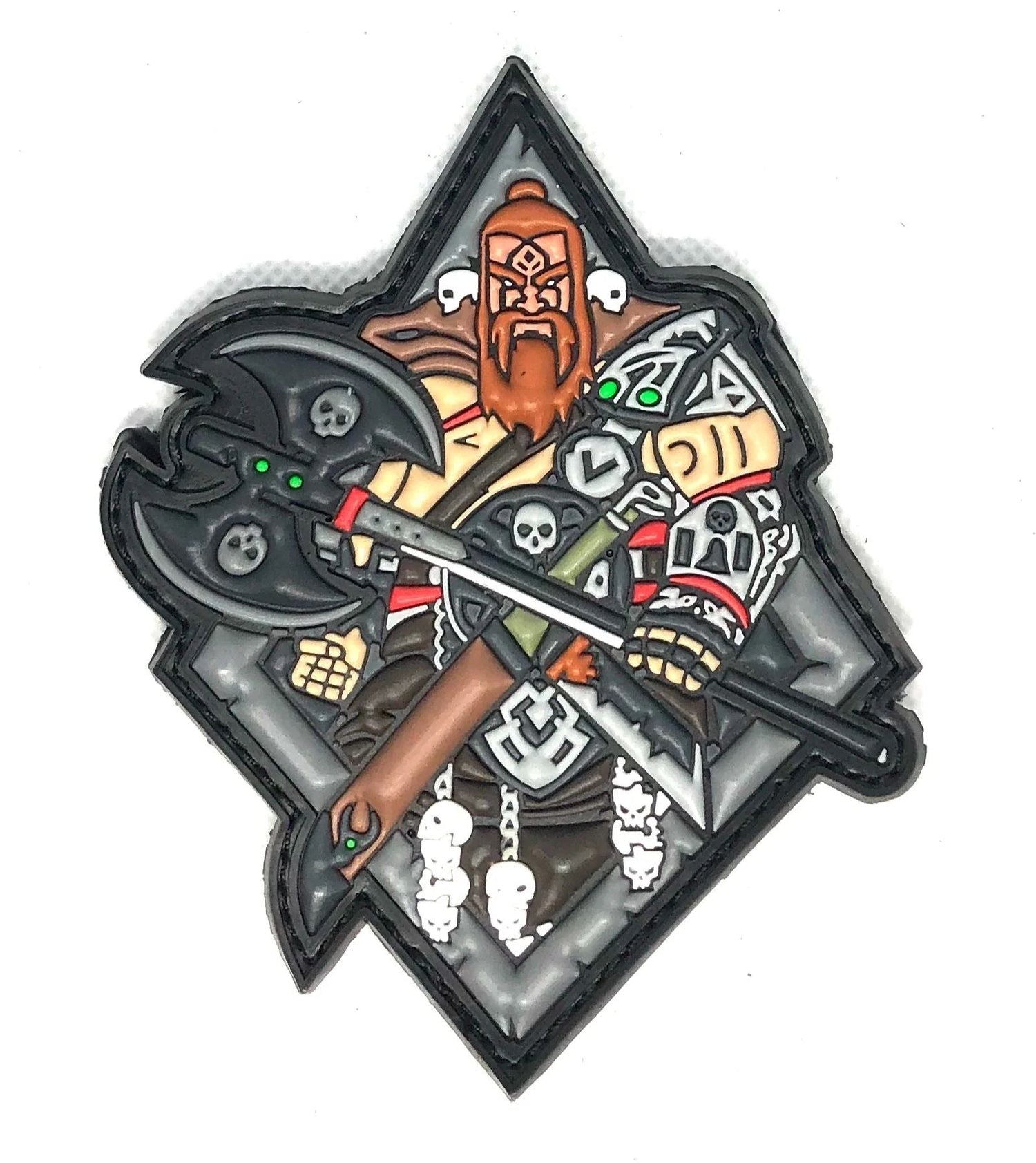 GUERRIER VIKING - ÉQUIPEMENT TACTIQUE - ÉCUSSONS ET INSIGNES